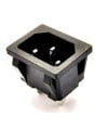 Male AC Power Plug Connector 3 Pins 10A 250V