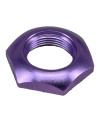 M12 Purple Color Aluminum Nut For 3PDT Footswitch