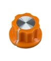 Boss Style Orange Knob 20x12mm