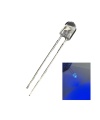 	5mm Oval Purple LED 5mm Transparent Lens edgeless 3V