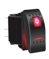 Marine Switch SPST ON-OFF 12V 20A With Red LED 