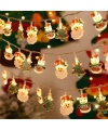 3M 20LED Santa Claus snowman Decoration Christmas Lights IP65