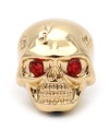Skull Gold Guitar knob 24x20mm Shaft 6.00mm