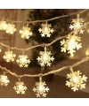 3M 20LED Snowflake Decoration Christmas Lights IP65