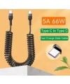 Type-C to Type-C Cable 66W 5A Fast charging