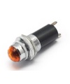 16mm Yellow Diamond Head Led Indicator Lamp Panel Mount 220V