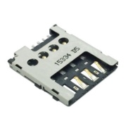 Micro Sim card Connector 6 contact