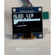 0.96 inch OLED White Character Display Module 4Pins