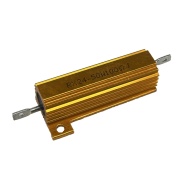 100 Ohm 50W 5% RX24 Gold Aluminum Housing Resistor