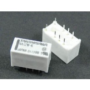 Mini Relay DPDT NA-12W-K 12VDC 8PIN 2Poles 1A