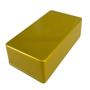 125B Style Aluminum Diecast Enclosure METALLIC CANDY GOLD
