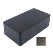 125B Style Aluminum Diecast Enclosure Matte Black Sand Texture