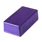 125B Style Aluminum Diecast Enclosure METALLIC CANDY PURPLE