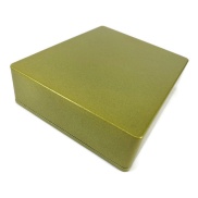 1590XX Style Aluminum Diecast Enclosure METALLIC CANDY YELLOW