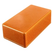 125B Style Aluminum Diecast Enclosure METALLIC CANDY ORANGE