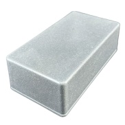 125B Style Aluminum Diecast Enclosure METALLIC CLEAR