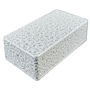 125B Style Aluminum Diecast Enclosure Silver Gray Hammer