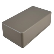 125B Style Aluminum Diecast Enclosure Matte Brown Sand Texture