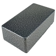 125B Style Aluminum Diecast Enclosure Black Hammer