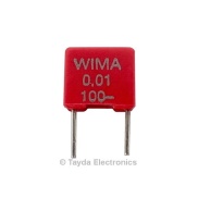 10nF 0.01uF 100V 5% Polyester Film Box Type Capacitor WIMA MKS2
