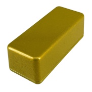 1590A Style Aluminum Diecast Enclosure METALLIC CANDY GOLD