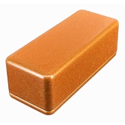 1590A Style Aluminum Diecast Enclosure METALLIC CANDY ORANGE
