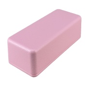 1590A Style Aluminum Diecast Enclosure Matte Pink Sand Texture
