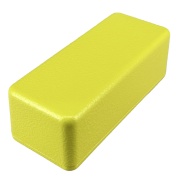 1590A Style Aluminum Diecast Enclosure Sulphur Yellow sand texture