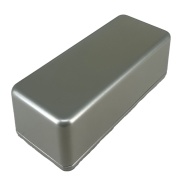 1590A Style Aluminum Diecast Enclosure CHAMPAGNE