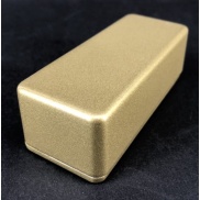 1590A Style Aluminum Diecast Enclosure METALLIC LIGHT GOLD