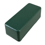 1590A Style Aluminum Diecast Enclosure Olive Green Hammer