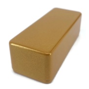 1590A Style Aluminum Diecast Enclosure METALLIC DARK GOLD