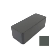 1590A Style Aluminum Diecast Enclosure Matte Dark Gray