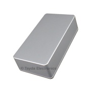 1590B Style Aluminum Diecast Enclosure Ball Silver