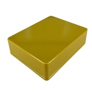 1590BB2 Style Aluminum Diecast Enclosure METALLIC CANDY GOLD