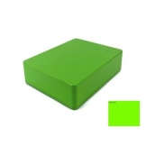 1590BB Style Aluminum Diecast Enclosure Lawn Green