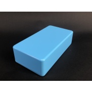 1590B Style Aluminum Diecast Enclosure Matte Light Blue