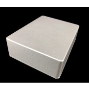 1590BB2 Style Aluminum Diecast Enclosure METALLIC CHAMPAGNE