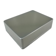1590BB Style Aluminum Diecast Enclosure CHAMPAGNE