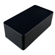 1590BS Style Aluminum Diecast Enclosure MATTE BLACK SAND TEXTURE