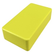 1590B Style Aluminum Diecast Enclosure Sulphur Yellow sand texture