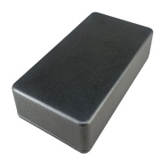 1590B Style Aluminum Diecast Enclosure METALLIC Black