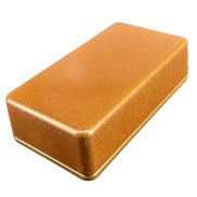 1590B Style Aluminum Diecast Enclosure METALLIC CANDY ORANGE