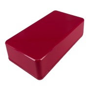1590B Style Aluminum Diecast Enclosure VIVA MAGENTA