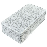 1590B Style Aluminum Diecast Enclosure Silver Gray Hammer