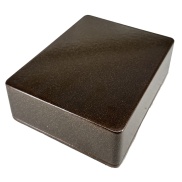 1590BB Style Aluminum Diecast Enclosure Metallic Brown