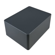 1590C Style Aluminum Diecast Enclosure MATTE GREY SAND TEXTURE