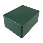 1590C Style Aluminum Diecast Enclosure Olive Green Hammer