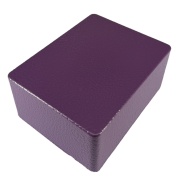 1590C Style Aluminum Diecast Enclosure Purple Hammer