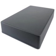 1590DD Style Aluminum Diecast Enclosure MATTE GREY SAND TEXTURE
